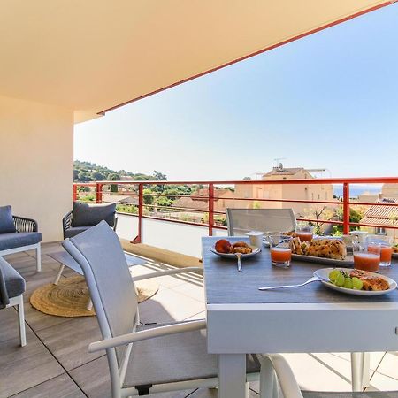 Select' - T2 A Saint-Clair Avec Terrasse, Piscine Et Parking ! - 180Sud-A12 Apartman Le Lavandou Kültér fotó